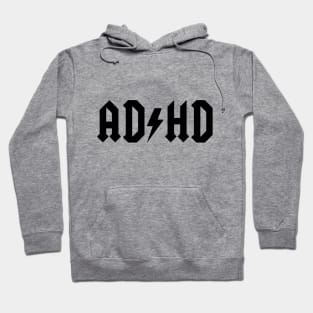 AD/HD black Hoodie